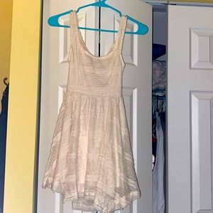 Cream colored bow dress